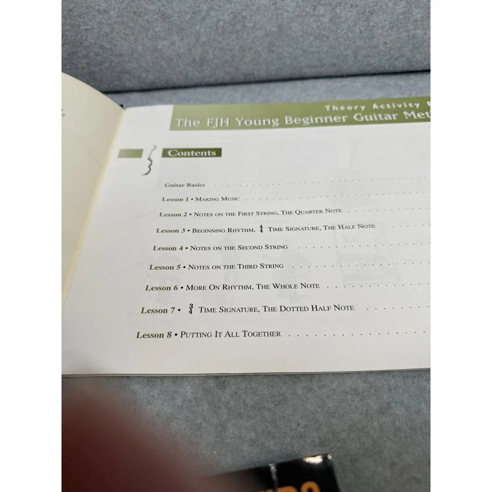 FJH Young Beginner Guitar Method Book 1 + Theory Activity‎ Book Set Learn Chords